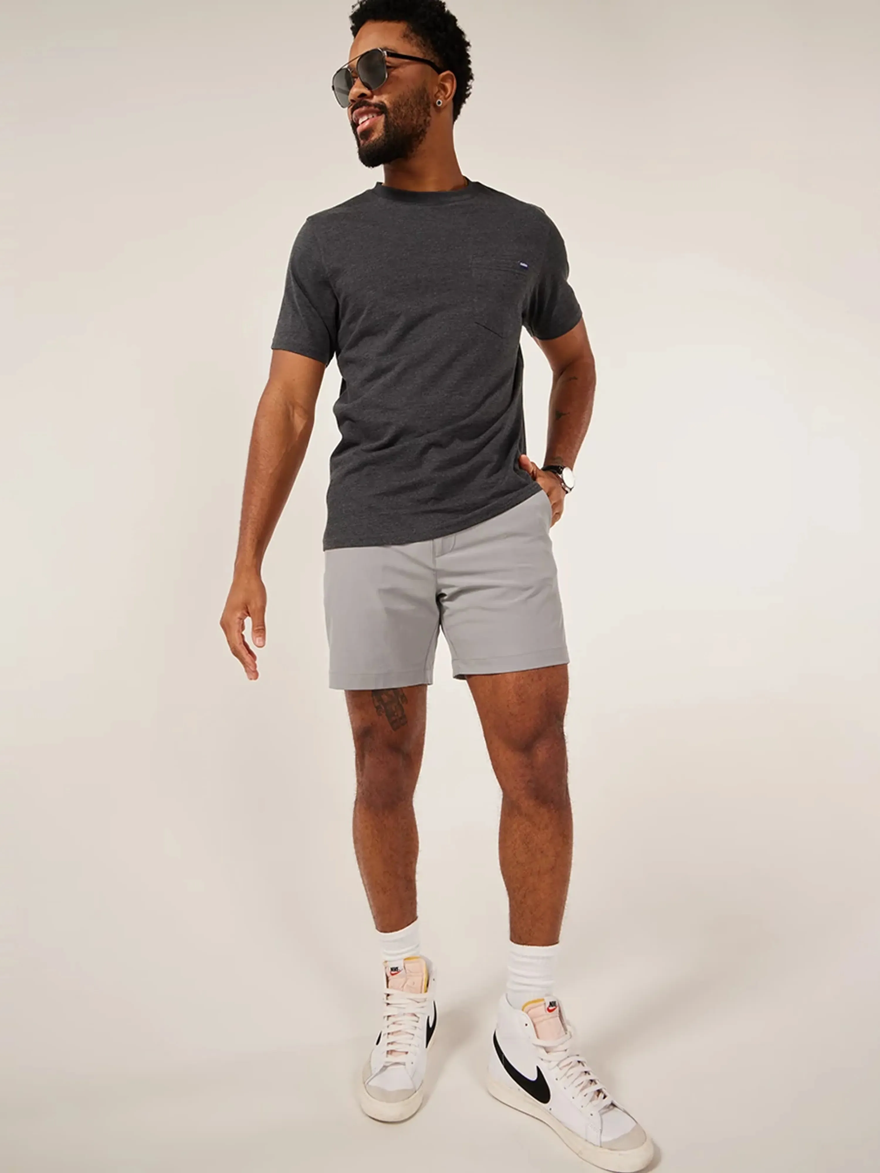 The World's Grayest 6" (Everywear Stretch)