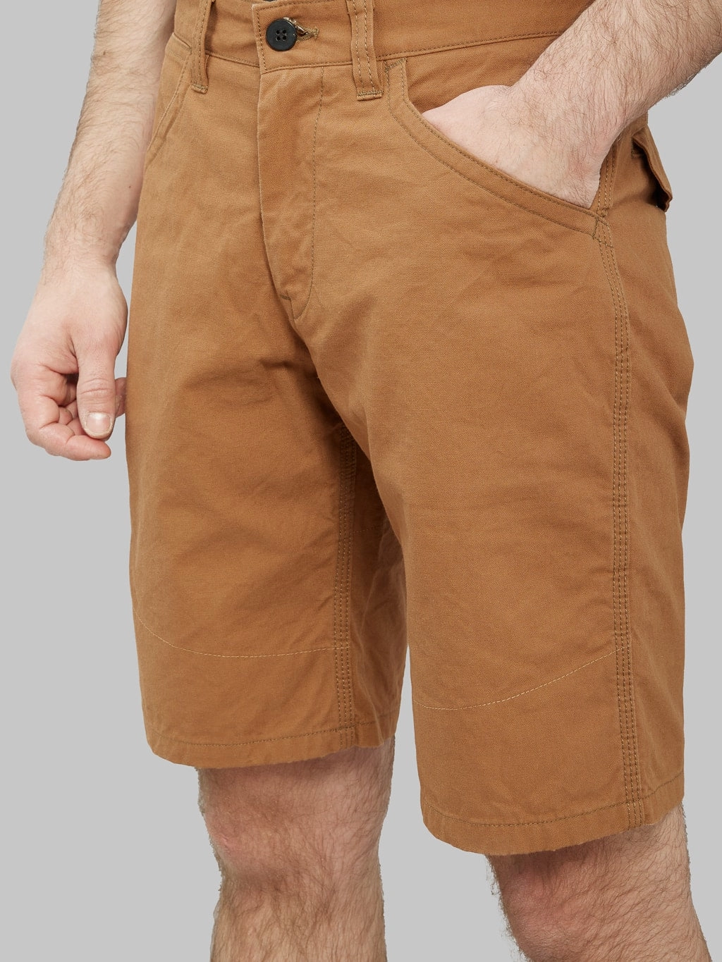 UES Duck Short Pants Brown