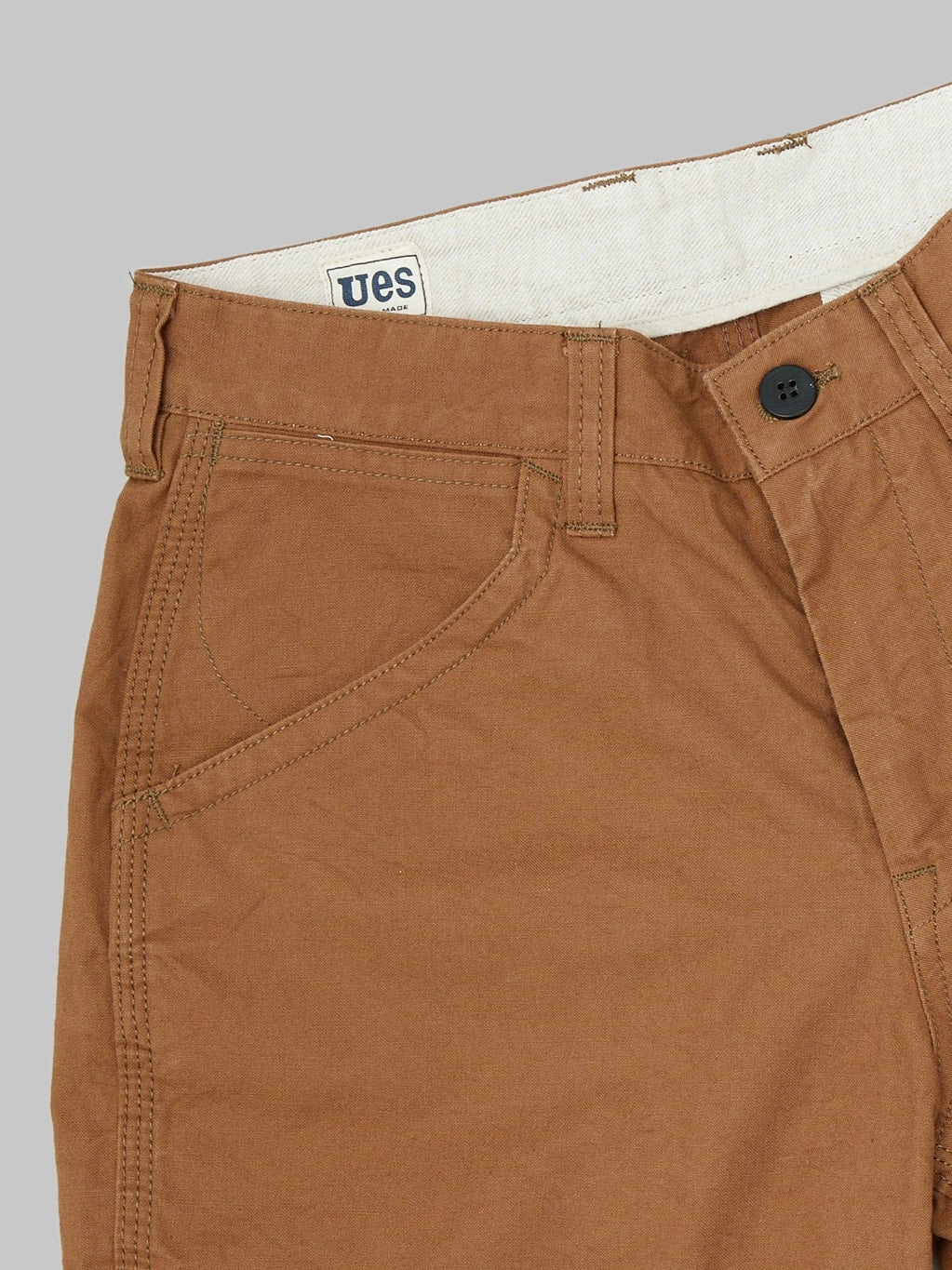 UES Duck Short Pants Brown