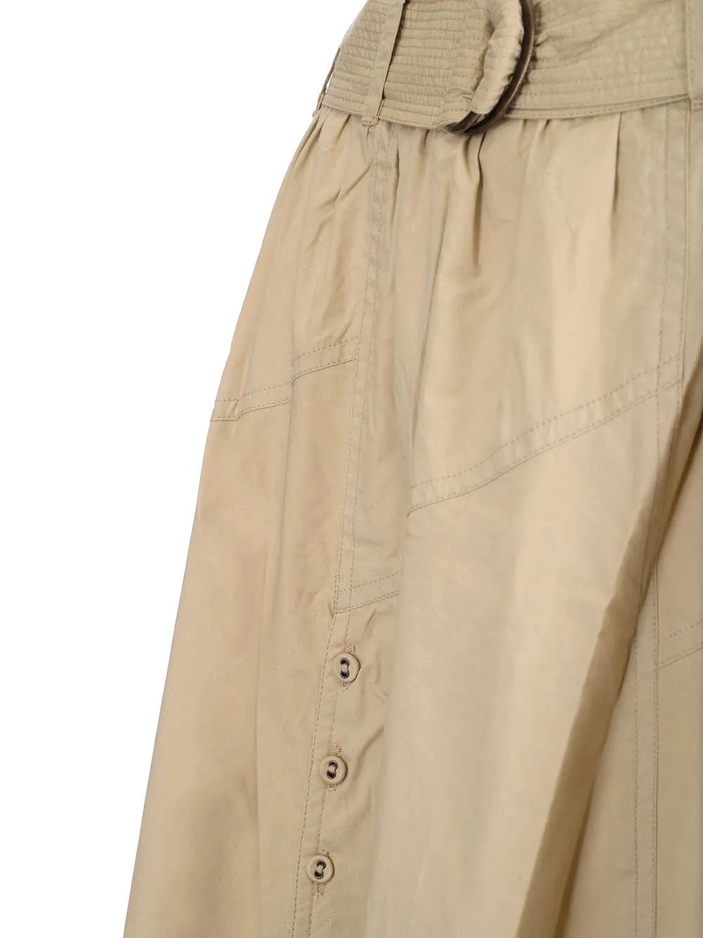 Ulla Johnson Helaine Belted Midi Skirt