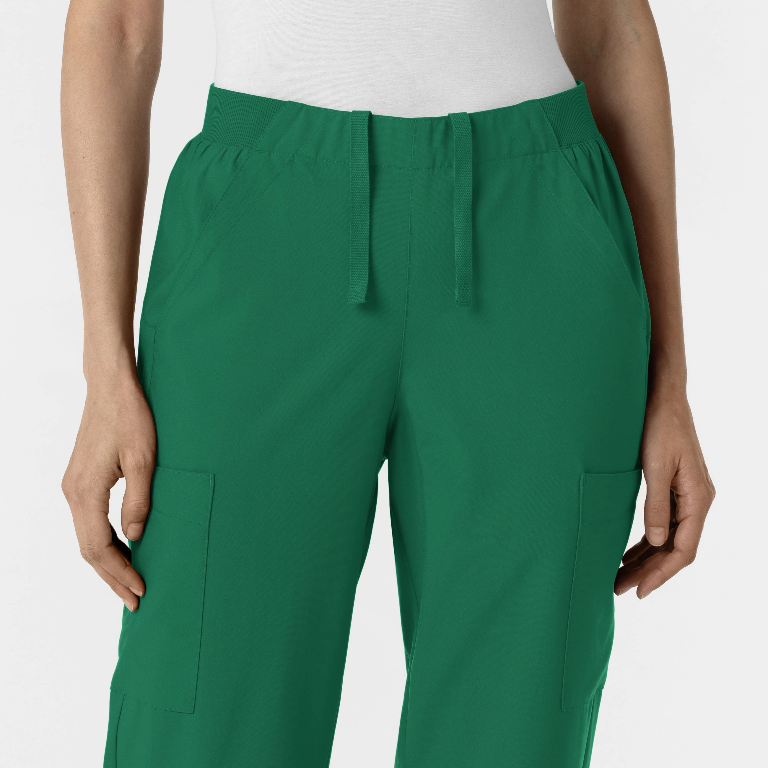 W123 Women's Cargo Utility Scrub Pant - Hunter
