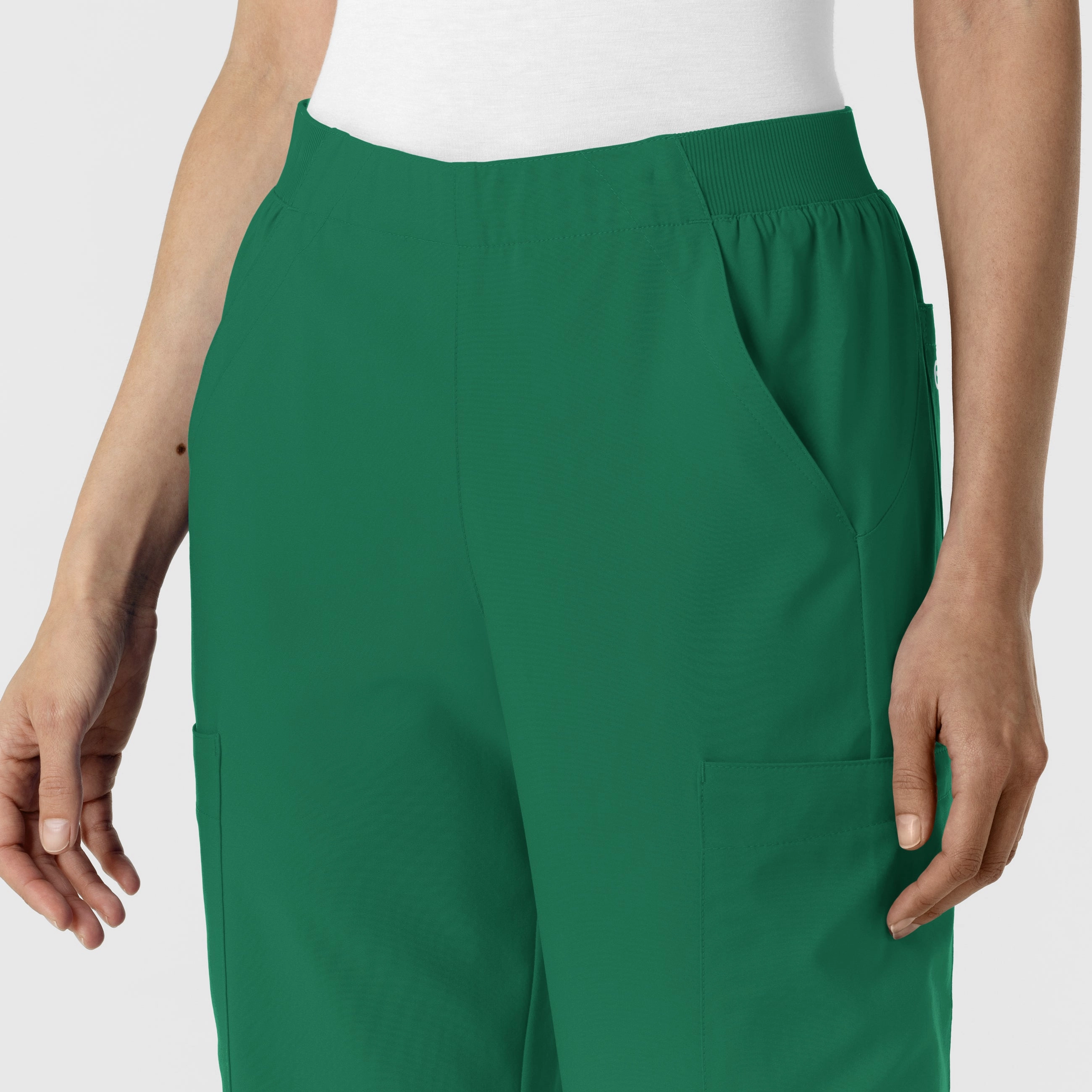 W123 Women's Cargo Utility Scrub Pant - Hunter