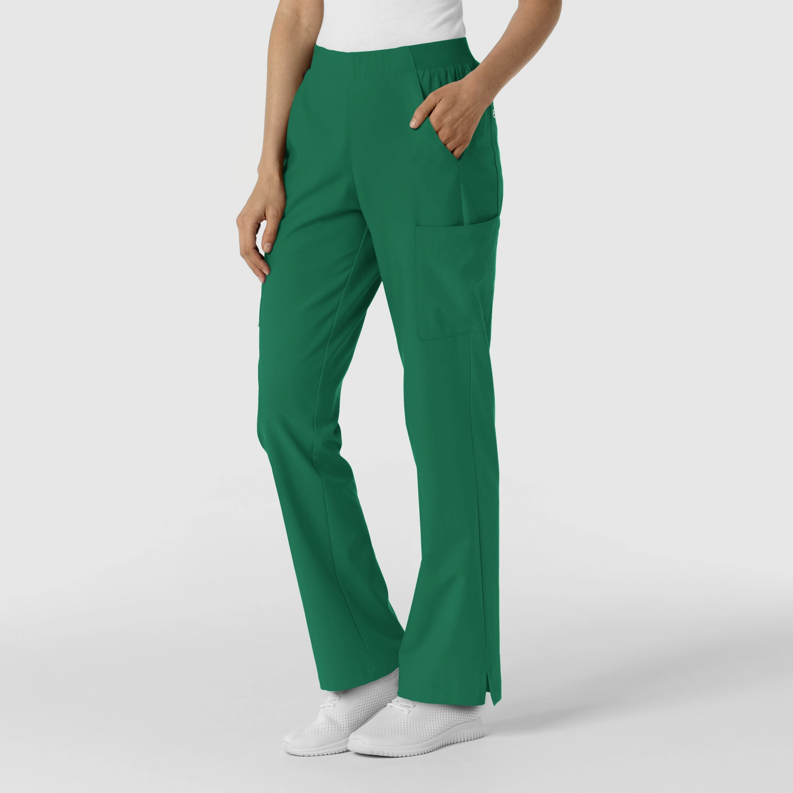 W123 Women's Cargo Utility Scrub Pant - Hunter