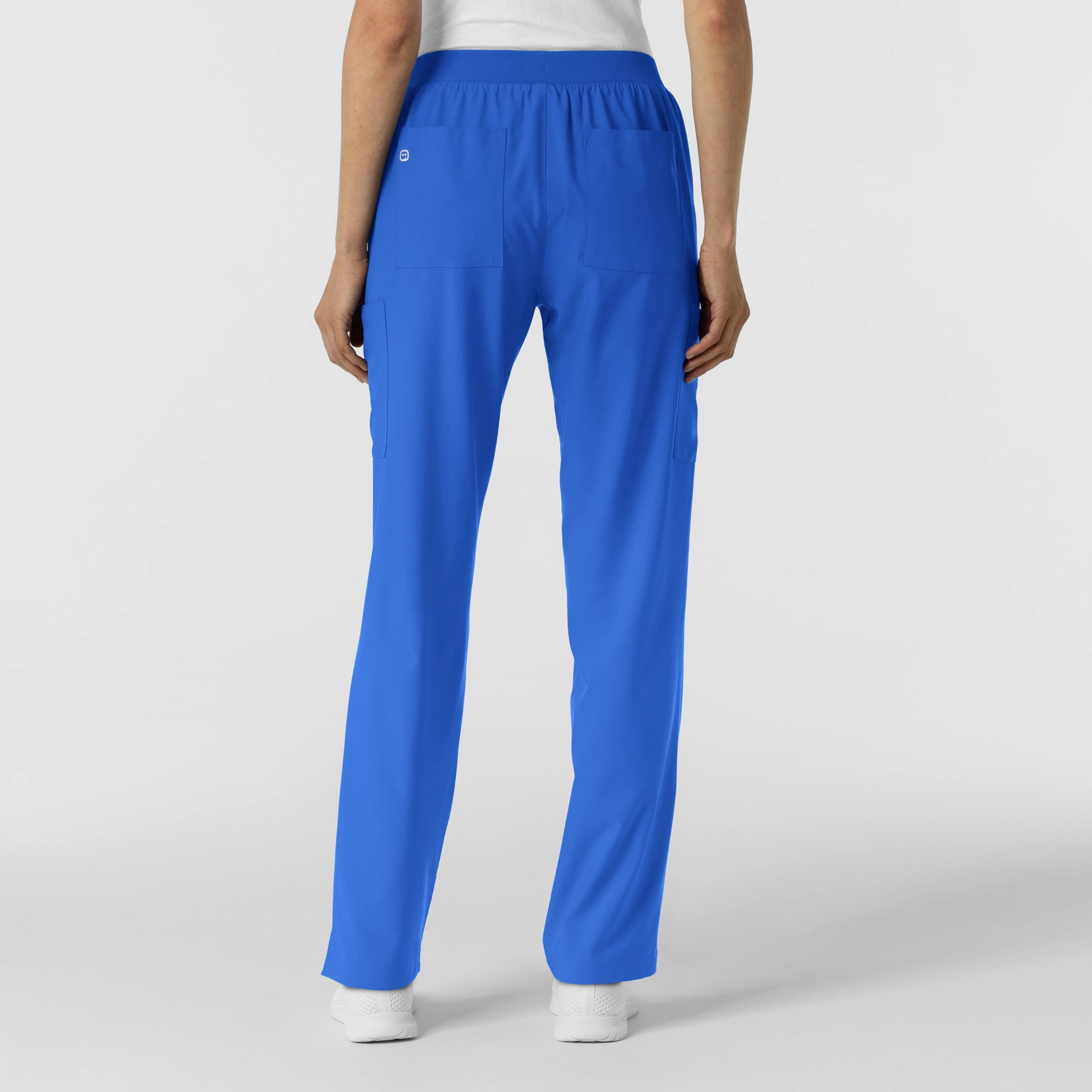 W123 Women's Cargo Utility Scrub Pant - Royal