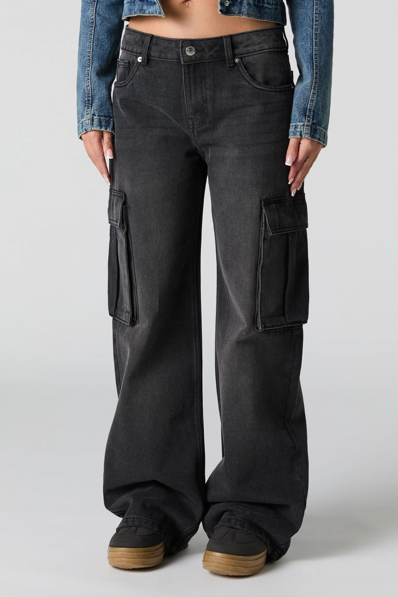 Wide Leg Cargo Jean