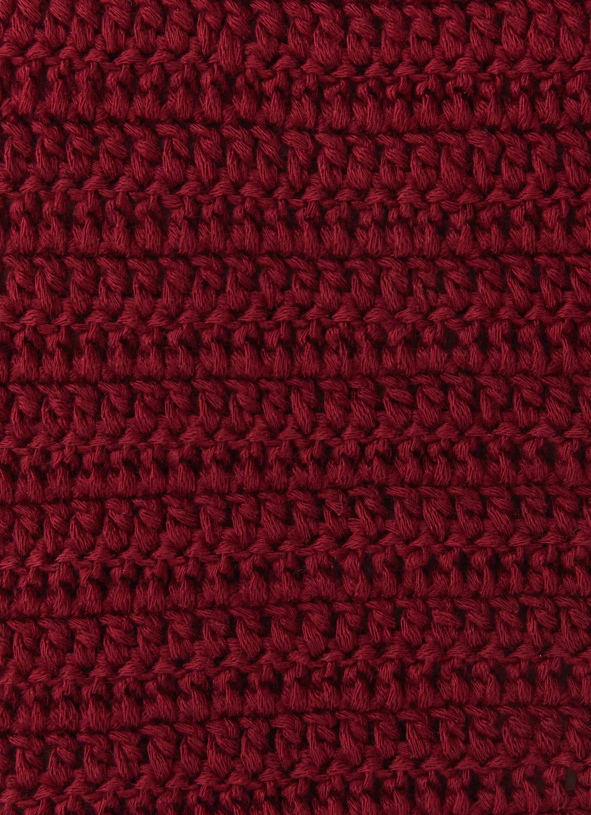 Wild Hearts Crochet Mini Skirt - Cherry Rose