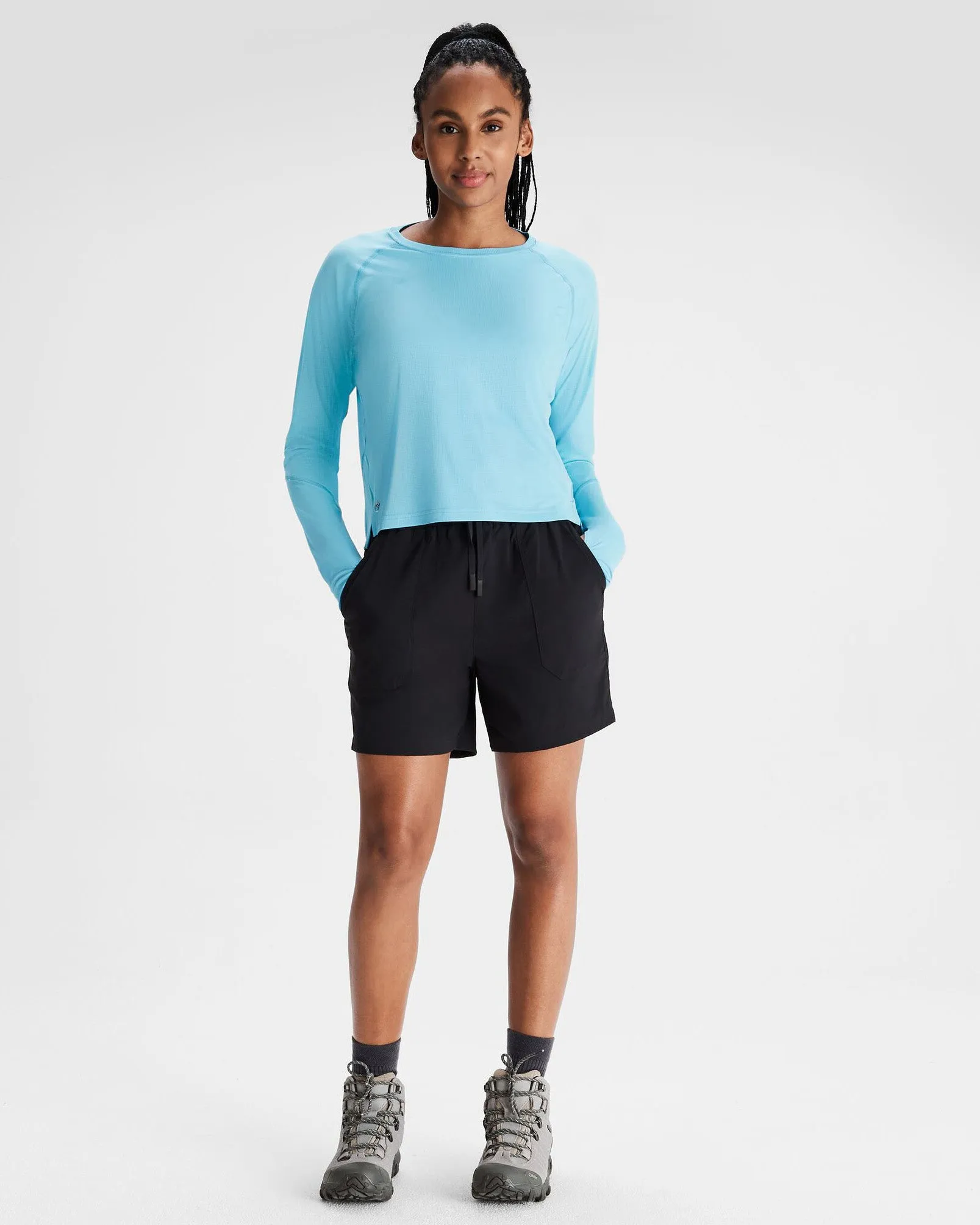 Women's SUN-Stopper LT Long Sleeve Top - Light Sea