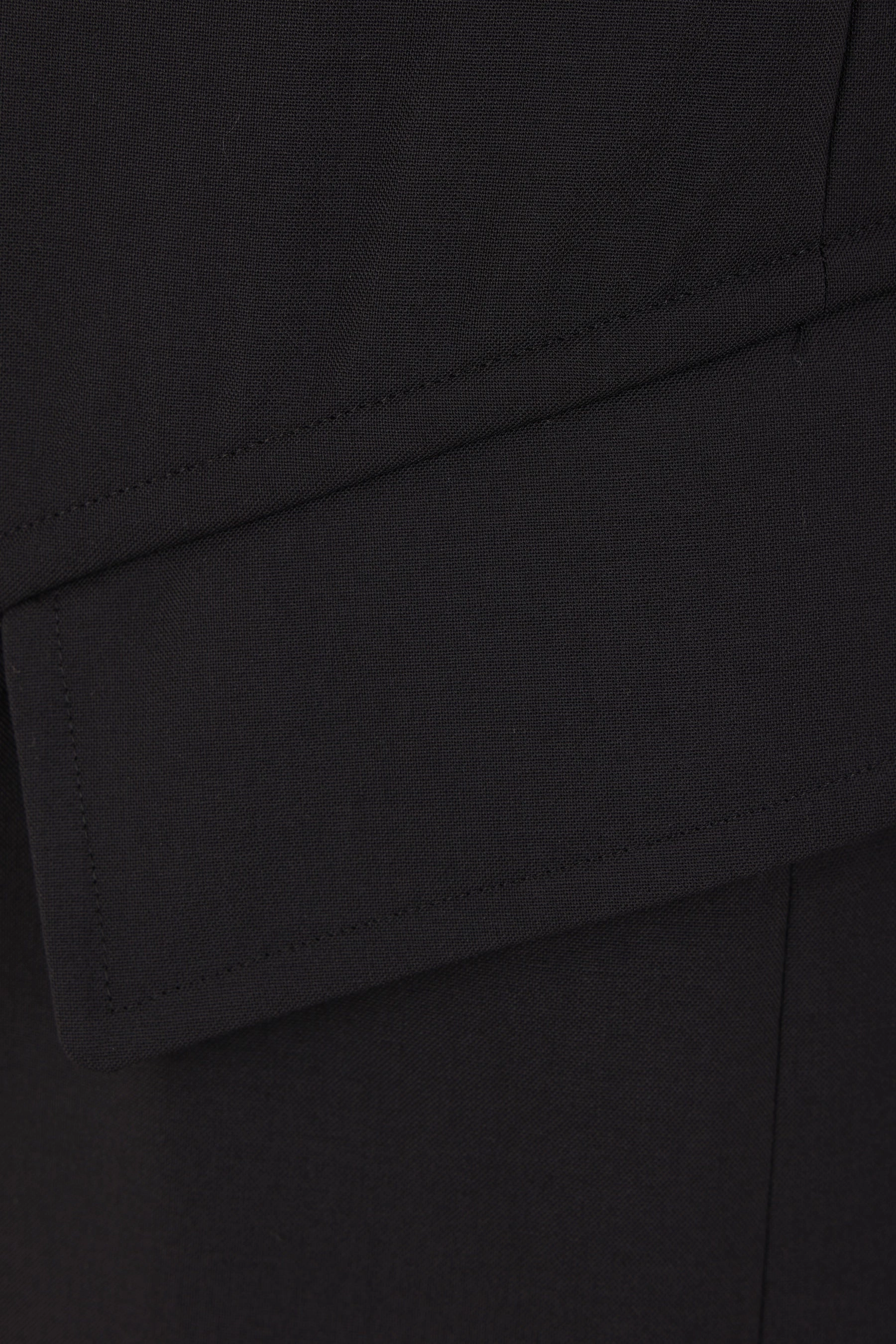 wool blend cargo trousers