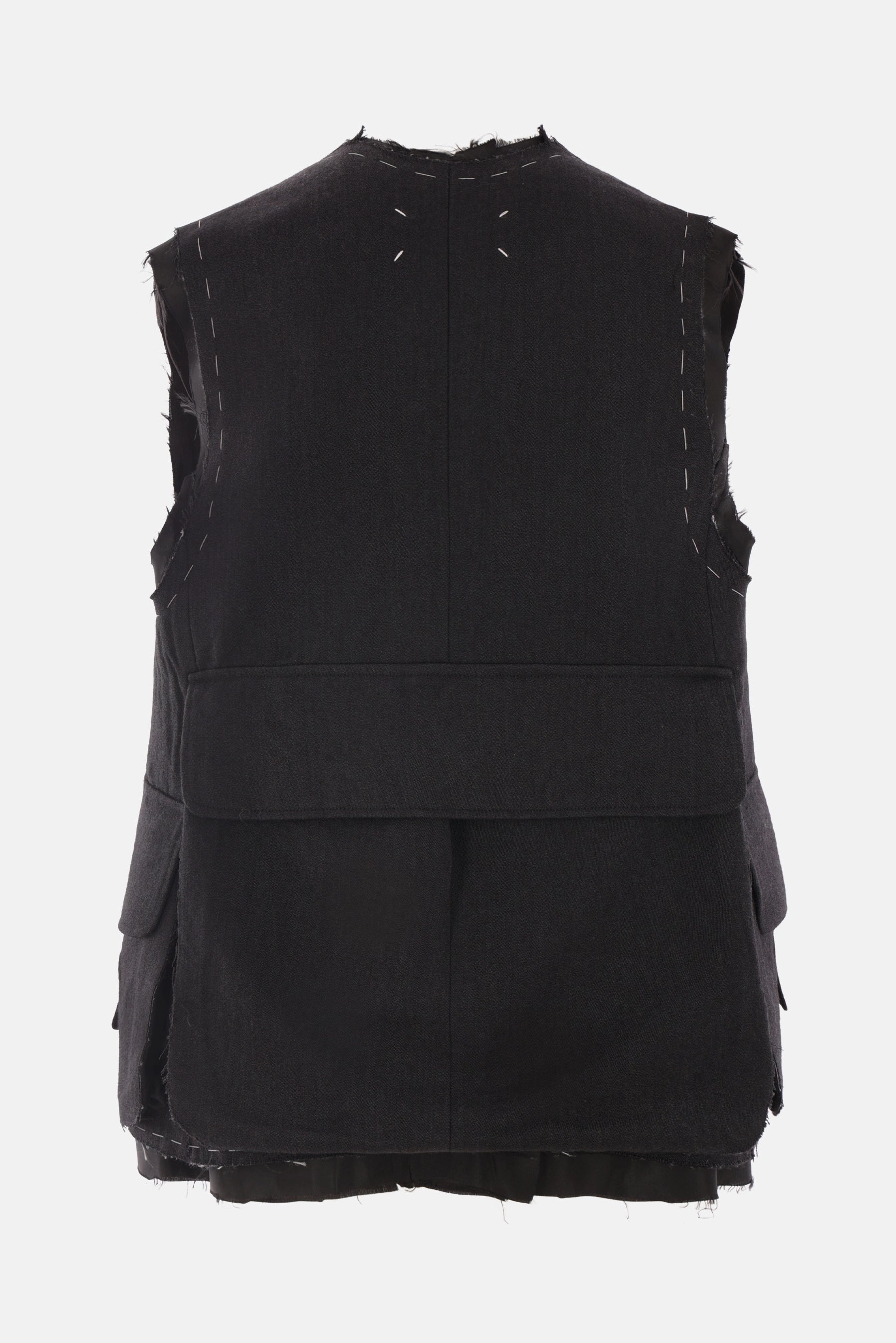 wool cargo vest