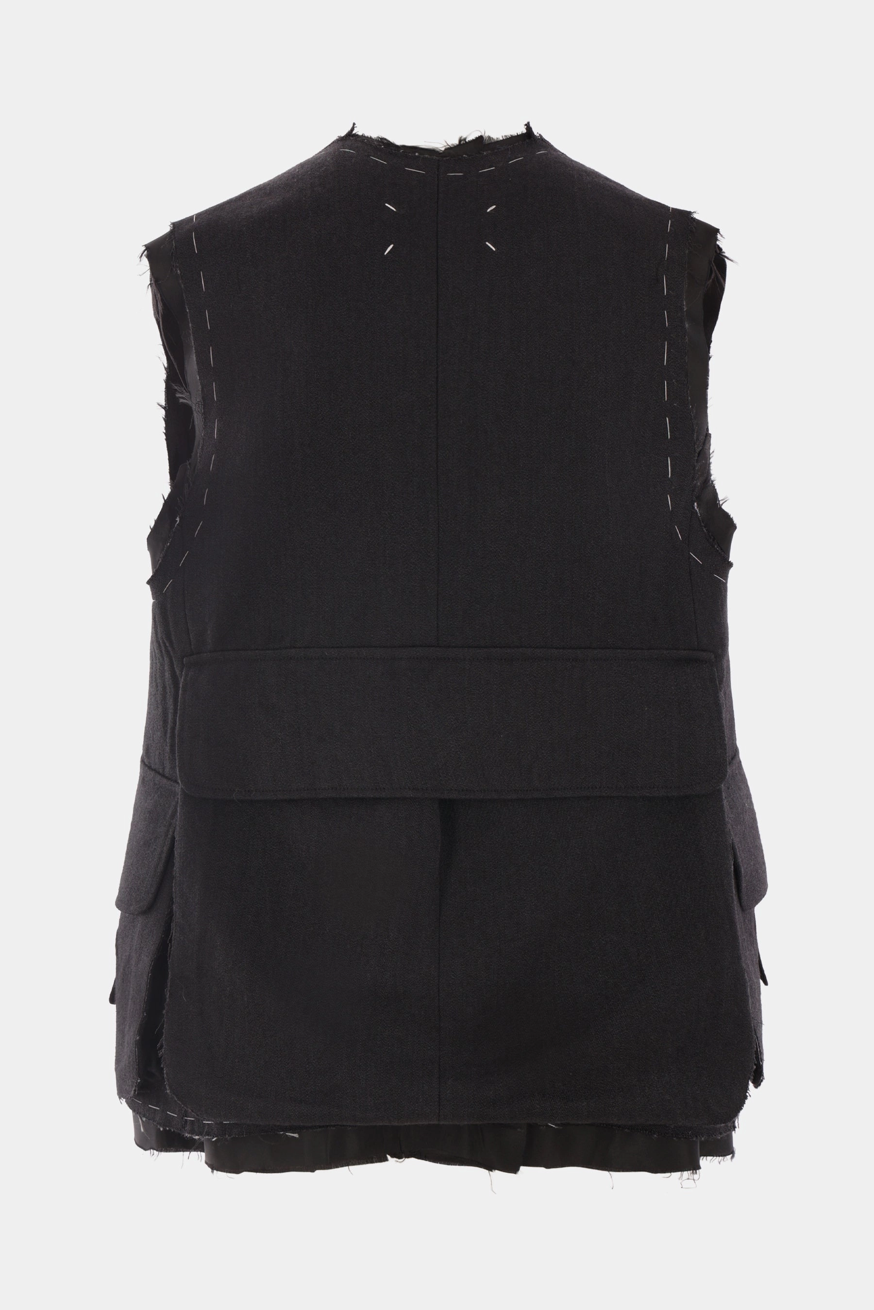 wool cargo vest