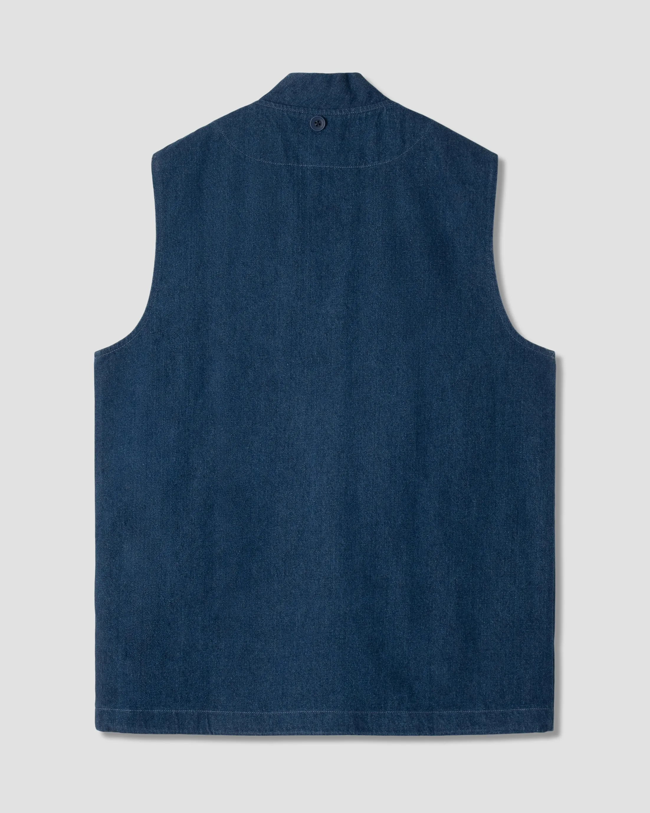 Work Vest (Indigo Denim 12oz)