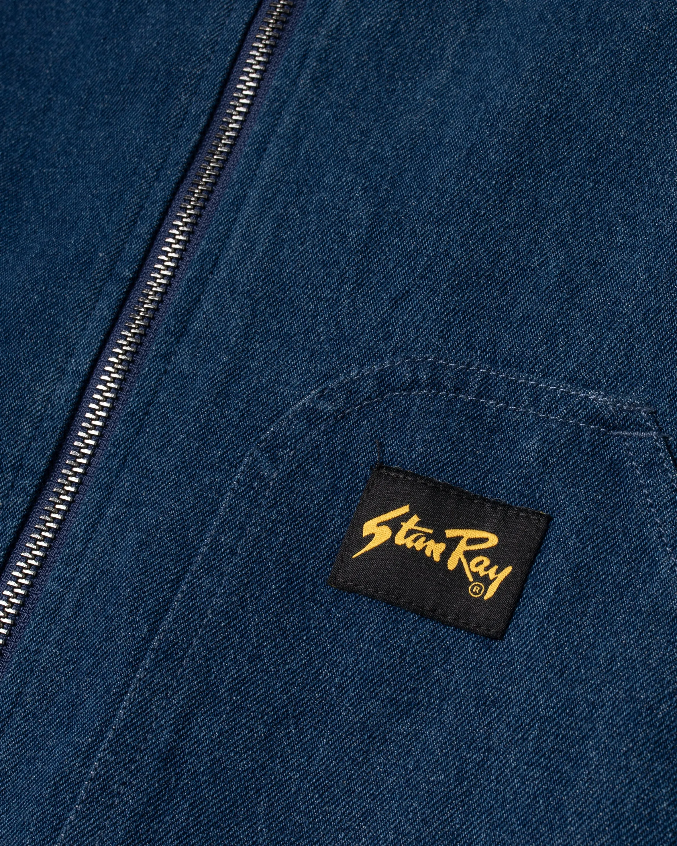 Work Vest (Indigo Denim 12oz)