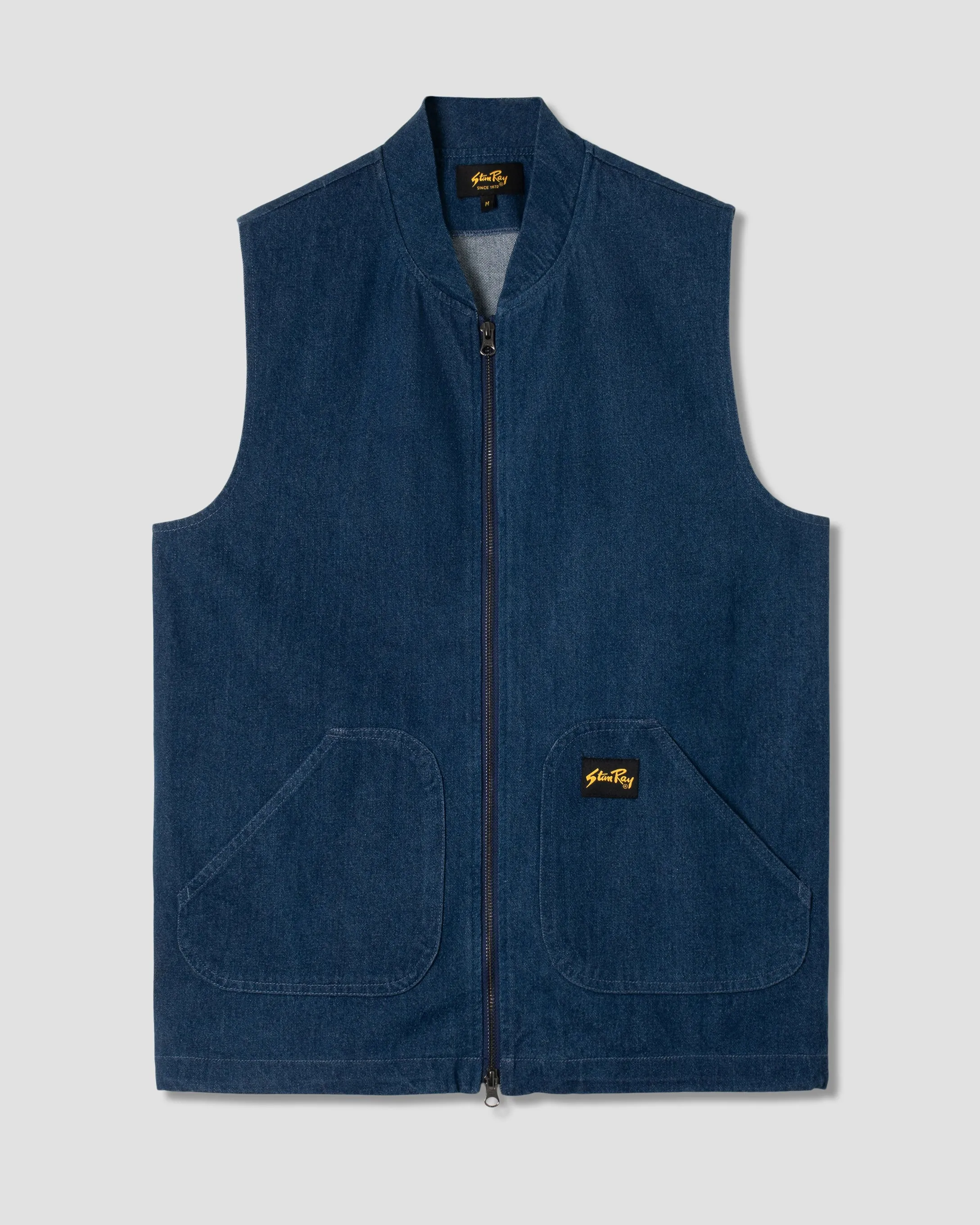 Work Vest (Indigo Denim 12oz)