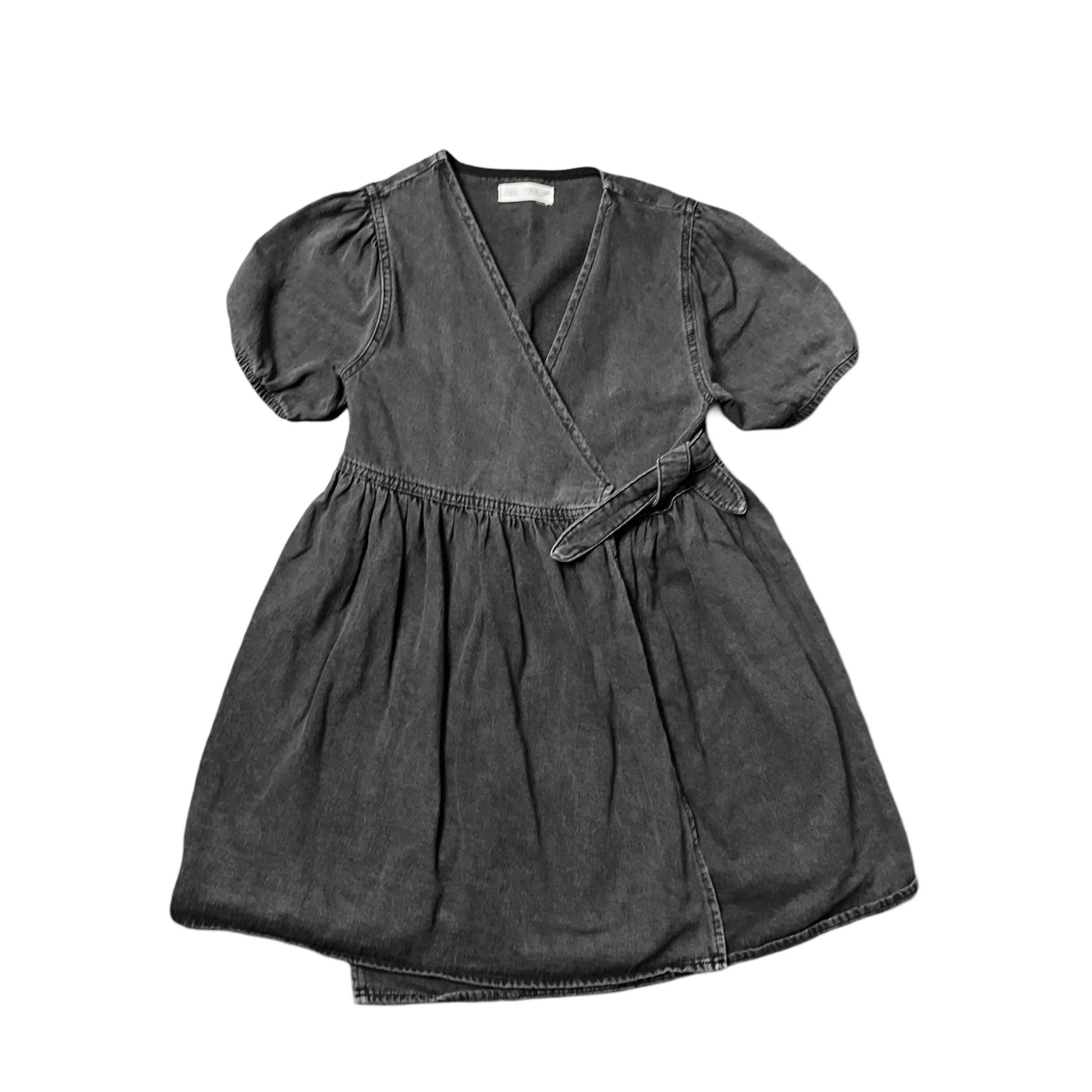 Zara Denim Wrap Dress